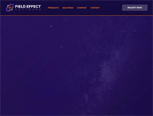 Tablet Screenshot of fieldeffect.com